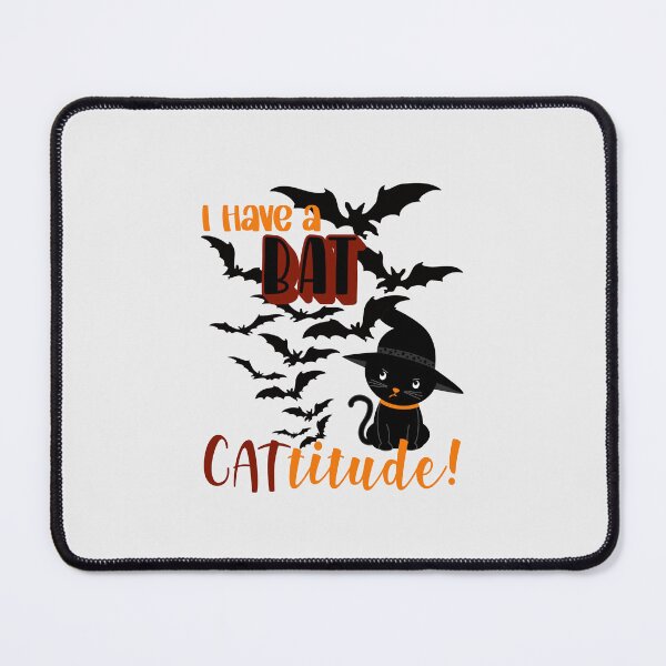 Item preview, BAT CATTITUDE! designed and sold by PawsitiveMum.