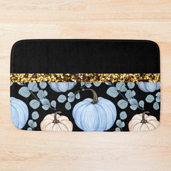Item preview, Pumpkin Black With Glitter (Plain) designed and sold by SimplyMe-Plus.