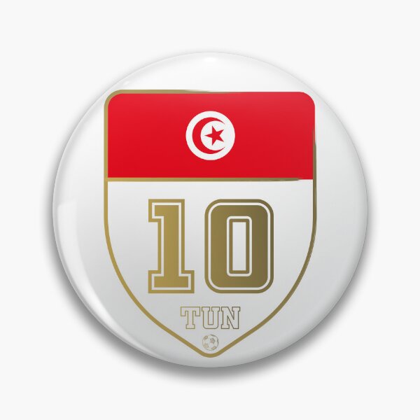 Item preview, Football world cup - Tunisia badge designed and sold by Polyxz.
