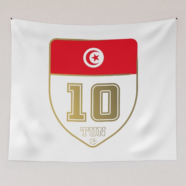 Item preview, Football world cup - Tunisia badge designed and sold by Polyxz.