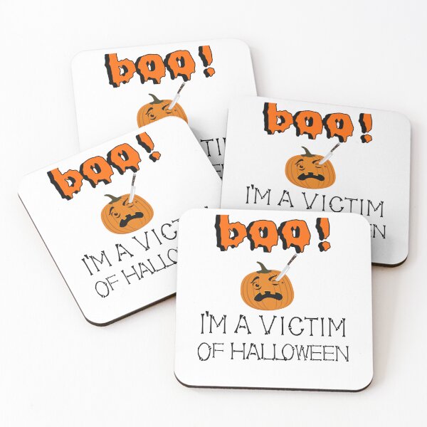 Item preview, Boo! I'm a victim of Halloween designed and sold by JOY STORE 45.
