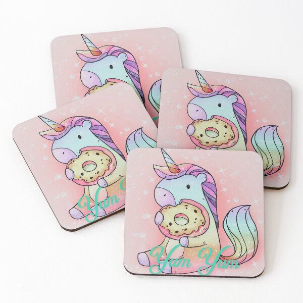 Artikelvorschau, Yum Yum Donut Einhorn? entworfen und verkauft von buylove.