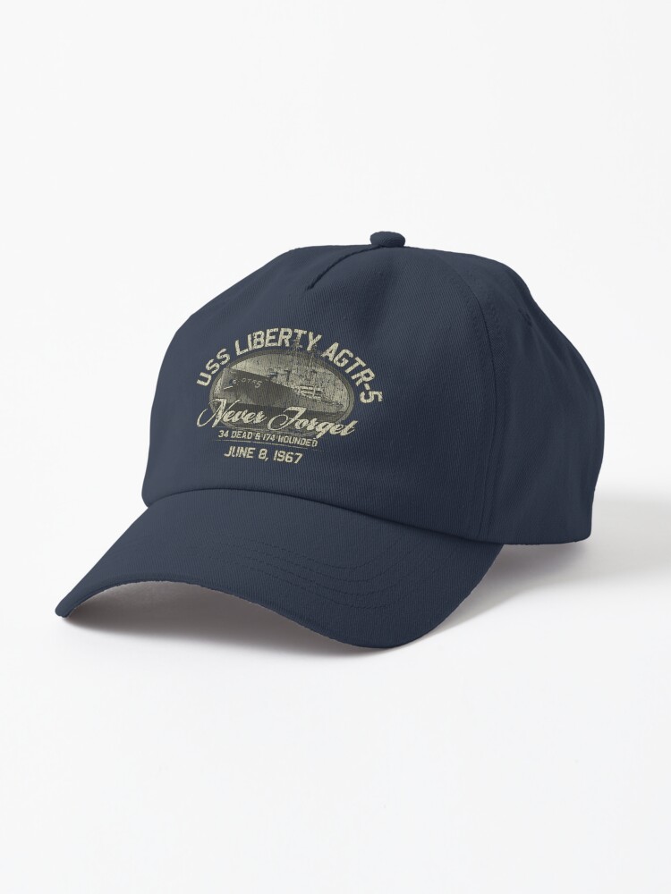 Thumbnail 1 of 7, Cap, USS Liberty AGTR-5 1967 designed and sold by AstroZombie6669.
