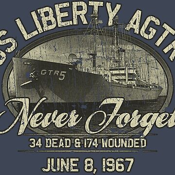 Artwork thumbnail, USS Liberty AGTR-5 1967 by AstroZombie6669