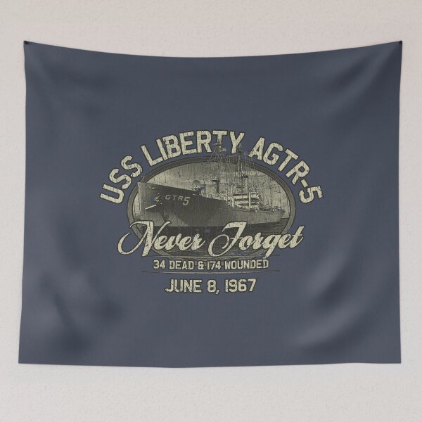 Item preview, USS Liberty AGTR-5 1967 designed and sold by AstroZombie6669.