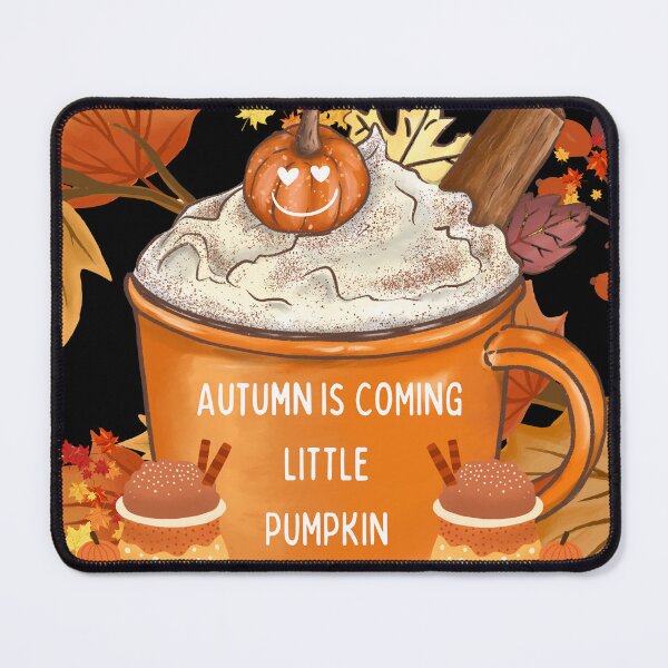 Item preview, pumpkin autumn coffee sublimation designed and sold by CreativeShutter.