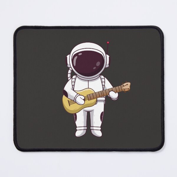 Item preview, Cute Astronaut Playing Guitar Cartoon designed and sold by Berryl09.