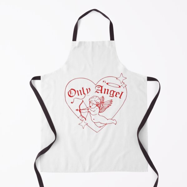 Item preview, Only Angel Shirt, Cherub Baby Tee, Black and White Organic Crop Top designed and sold by kdpfashions.