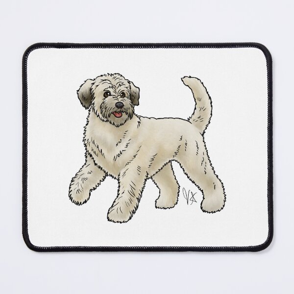 Item preview, Soft-Coated Wheaton Terrier - Heavy Coat Cream designed and sold by Jennifer Stolzer.
