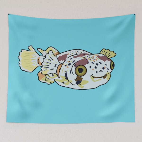 Item preview, Pufferfish, fish designed and sold by SakuraMoArt.