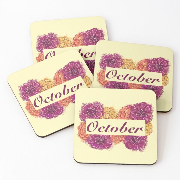 Item preview, Diseño floral de octubre 3 designed and sold by missmann.
