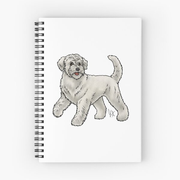 Item preview, Soft-Coated Wheaton Terrier - Heavy White designed and sold by Jennifer Stolzer.