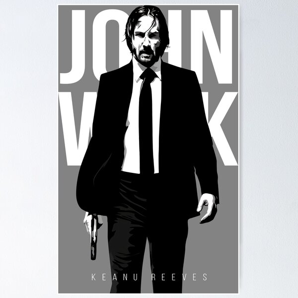 Artikel-Vorschau von Herr John Wick Keanu Reeves, designt und verkauft von EarlBickley.