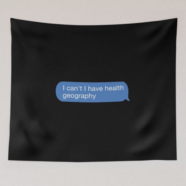 Item preview, I cant I have health geography designed and sold by orlumbuspirate.