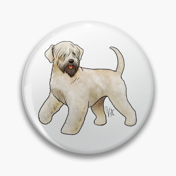 Item preview, Soft-Coated Wheaton Terrier - Irish Cream designed and sold by Jennifer Stolzer.