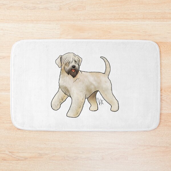 Item preview, Soft-Coated Wheaton Terrier - Irish Cream designed and sold by Jennifer Stolzer.