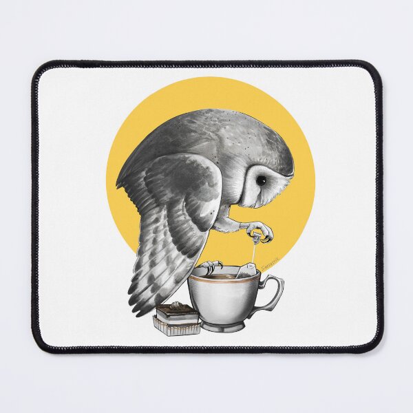 Item preview, Tea Owl designed and sold by Sabtastic.