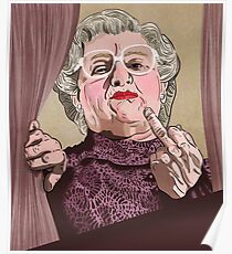 Mrs Doubtfire - Illustration - Robin Williams - Film - Funny Poster
