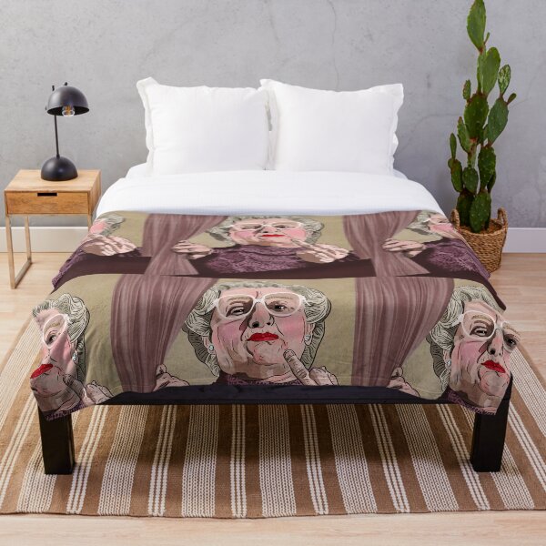 Artikelvorschau, Mrs Doubtfire Mittelfinger - Illustration - Robin Williams - Film entworfen und verkauft von HatchetBooth.