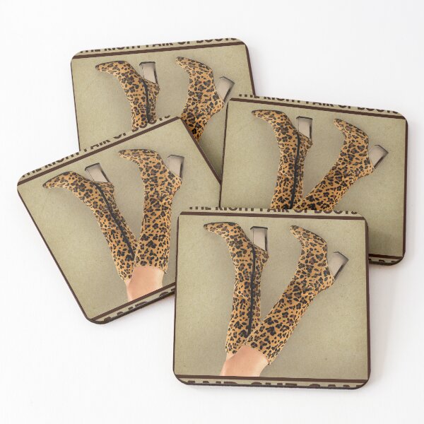 Item preview, Leopard Boots Give A Girl The Right Pair Of Boots designed and sold by florancouriei.