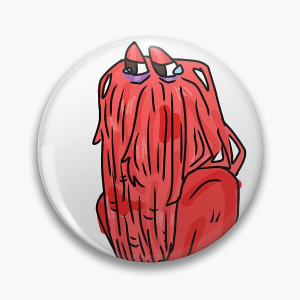 Item preview, Tired red guy designed and sold by Mariah Kurtz.
