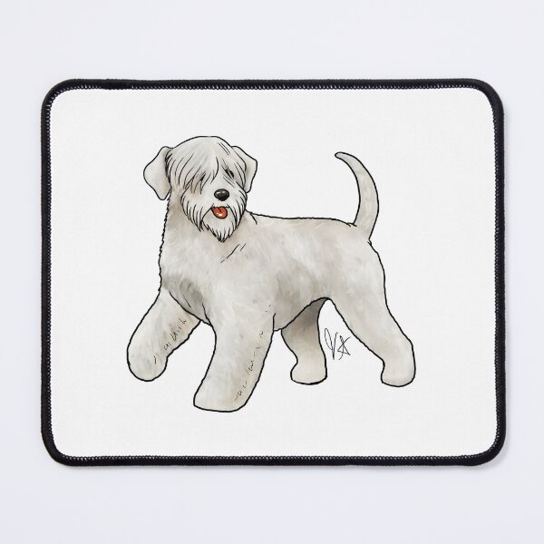 Item preview, Soft-Coated Wheaton Terrier - Irish White designed and sold by Jennifer Stolzer.
