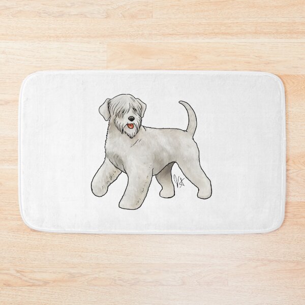 Item preview, Soft-Coated Wheaton Terrier - Irish White designed and sold by Jennifer Stolzer.