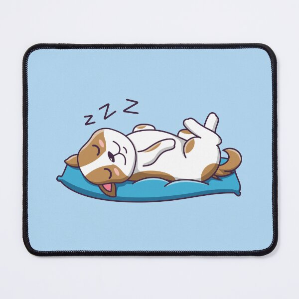 Item preview, Cute Dog Sleeping on a Pillow designed and sold by Berryl09.