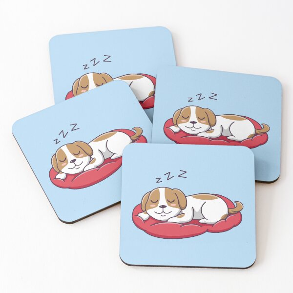 Item preview, Cute Dog Sleeping on a Pillow designed and sold by Berryl09.