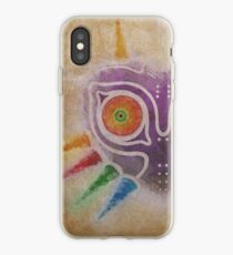 Vinilo o funda para iPhone Leyenda de Zelda - Máscara de Majora Weathered