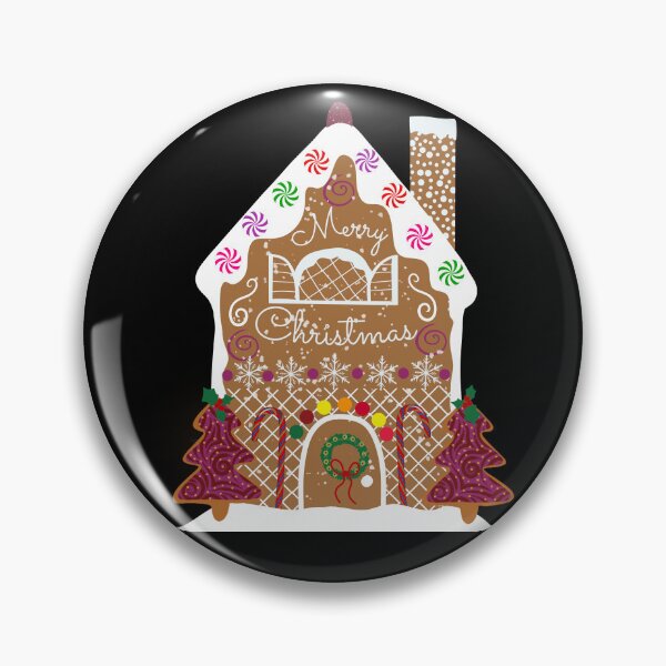 Item preview, Merry Christmas Gingerbread House designed and sold by Cedarrue.
