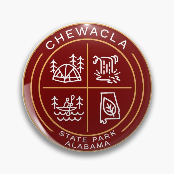 Item preview, Chewacla State Park Heraldic Logo designed and sold by VanyaKar.