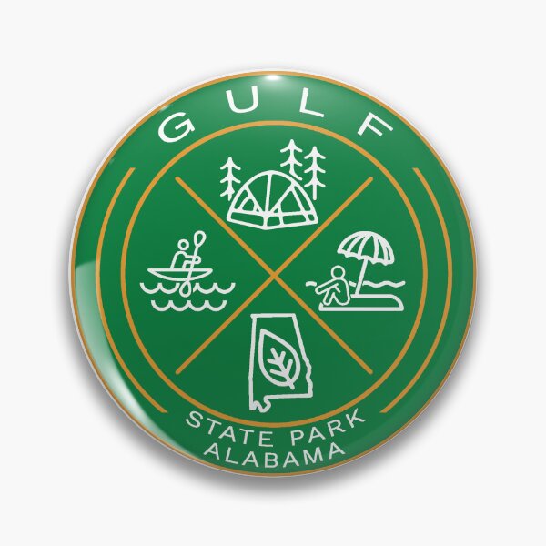 Item preview, Gulf State Park Heraldic Logo designed and sold by VanyaKar.