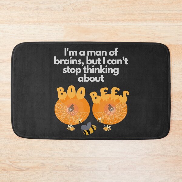Item preview, I'm a man of brains but can't stop thinking about boobs! designed and sold by cutenevil.