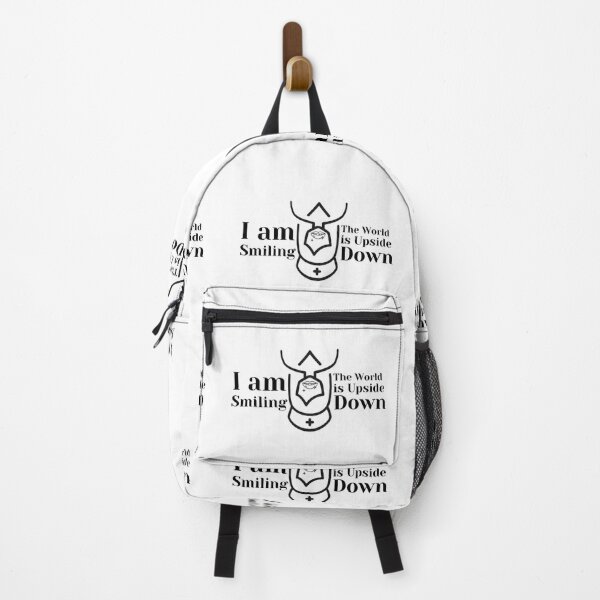 Item preview, I am Smiling, the World is Upside Down designed and sold by SnarkyTeesMugs.