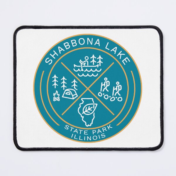 Item preview, Shabbona Lake State Park Heraldic Logo designed and sold by VanyaKar.