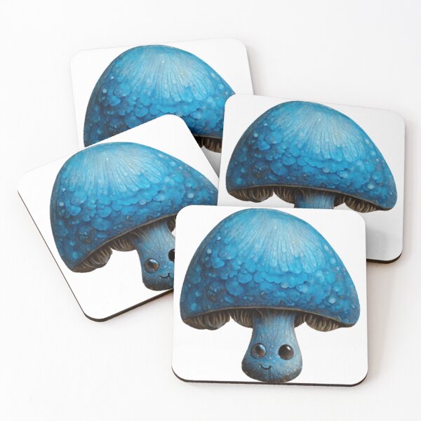 Item preview, happy liitte mushroom designed and sold by CritterStickers.