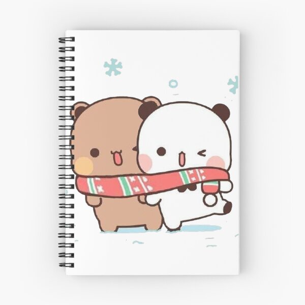 Item preview, Bear Panda in Snow designed and sold by KawaiiCouples.