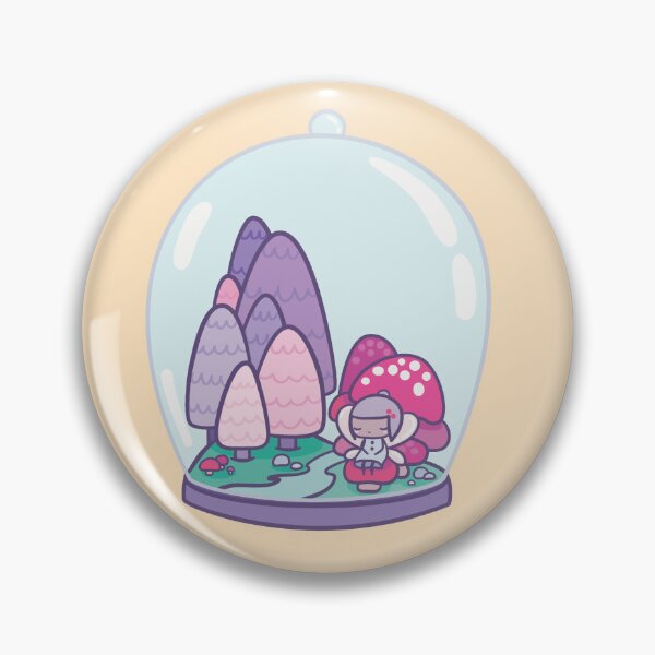 Item preview, Tiny Fairy Forest in a Terrarium designed and sold by Mohu Store.