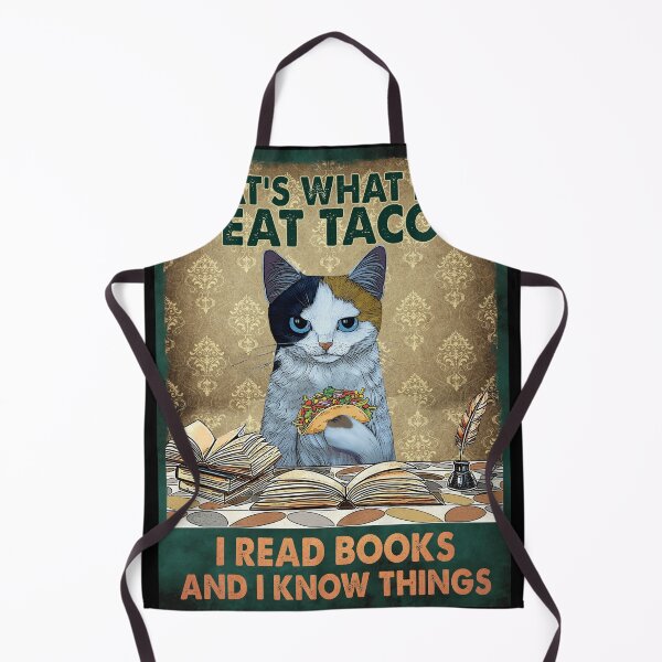 Item preview, Librarian Cat Eat Tacos Read Books And Know Things designed and sold by shrumpluckz.