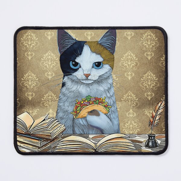 Item preview, Librarian Cat Eat Tacos Read Books And Know Things designed and sold by shrumpluckz.