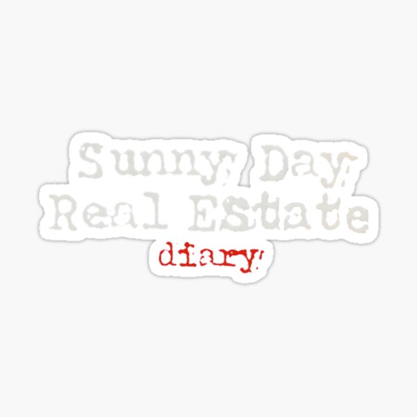 Item preview, Sunny Day Real Estate Diary Album Cover Words  designed and sold by MaraLind.