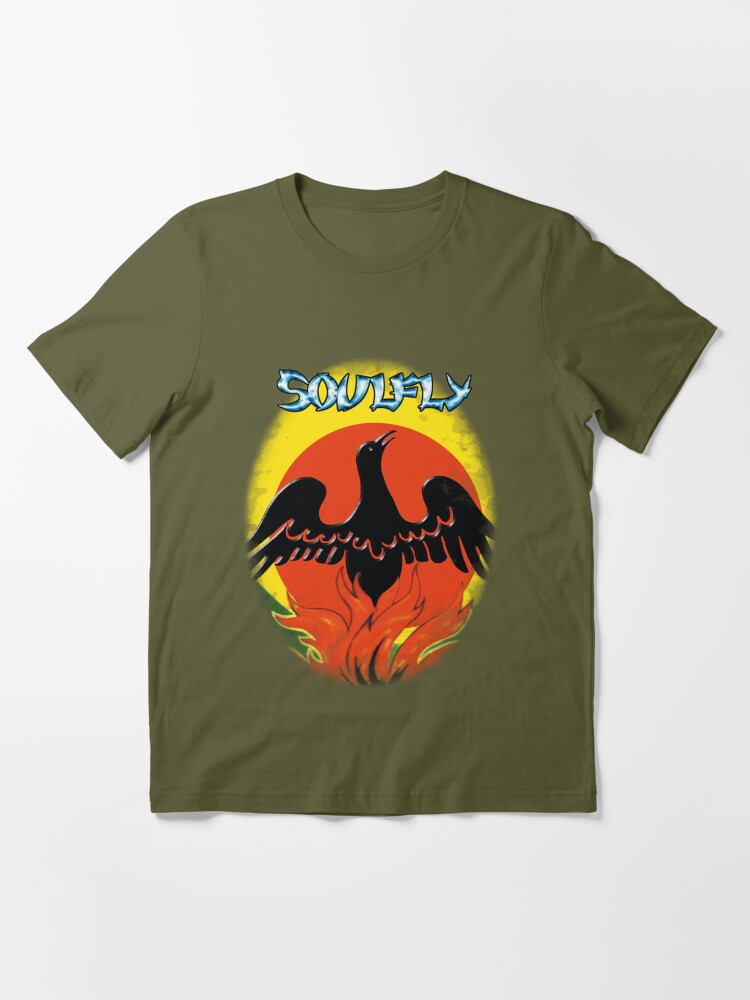 SOULFLY Tシャツ Lサイズ 深緑 Soulfly / ソウルフライ - LOGO Tシャツ (グリーン) | Tシャツ