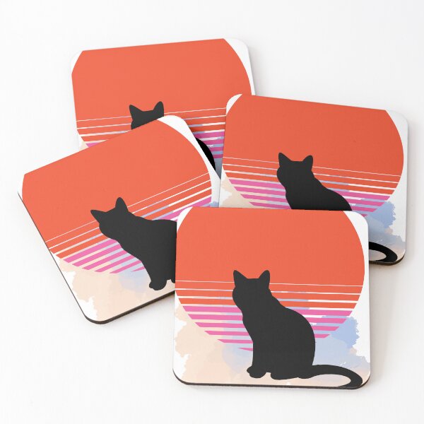 Item preview, Cat Watching Sunset Funny Cat Lover designed and sold by wijit.