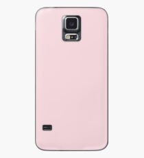 SCHÖNE FARBEN BLUSH PINK | BAUMWOLLE SÜSSIGKEITEN HELLES ROSA ÜBER 100 ROSA-FARBEN BEI OZCUSHIONS Hülle & Klebefolie für Samsung Galaxy