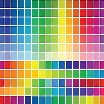 Artwork thumbnail, Abstract Color Chart Palette Guide by CroDesign