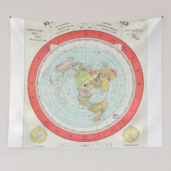 Item preview, Vintage Earth Map Gleason designed and sold by Fredromo.
