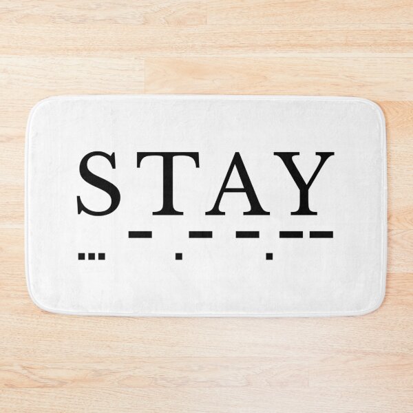 Item preview, Stay Interstellar Morse Code Classic  designed and sold by ashihakymmelx.