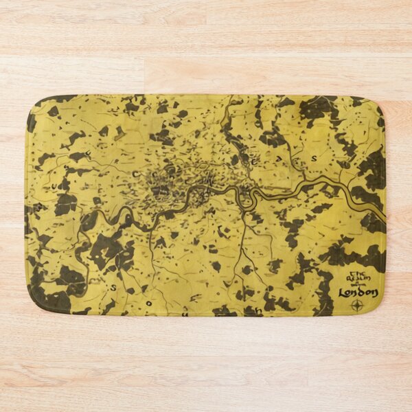Item preview, Vintage Map Flat Earth designed and sold by Fredromo.