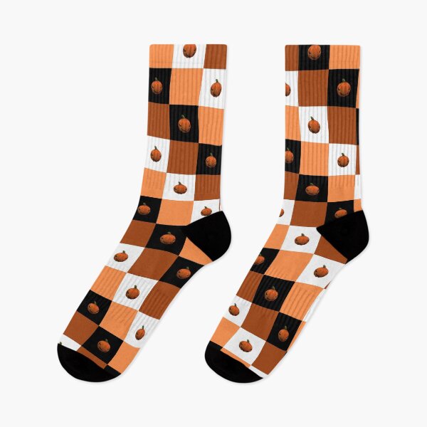 Item preview, Halloween pumpkins geometric pattern designed and sold by Rosefurn.